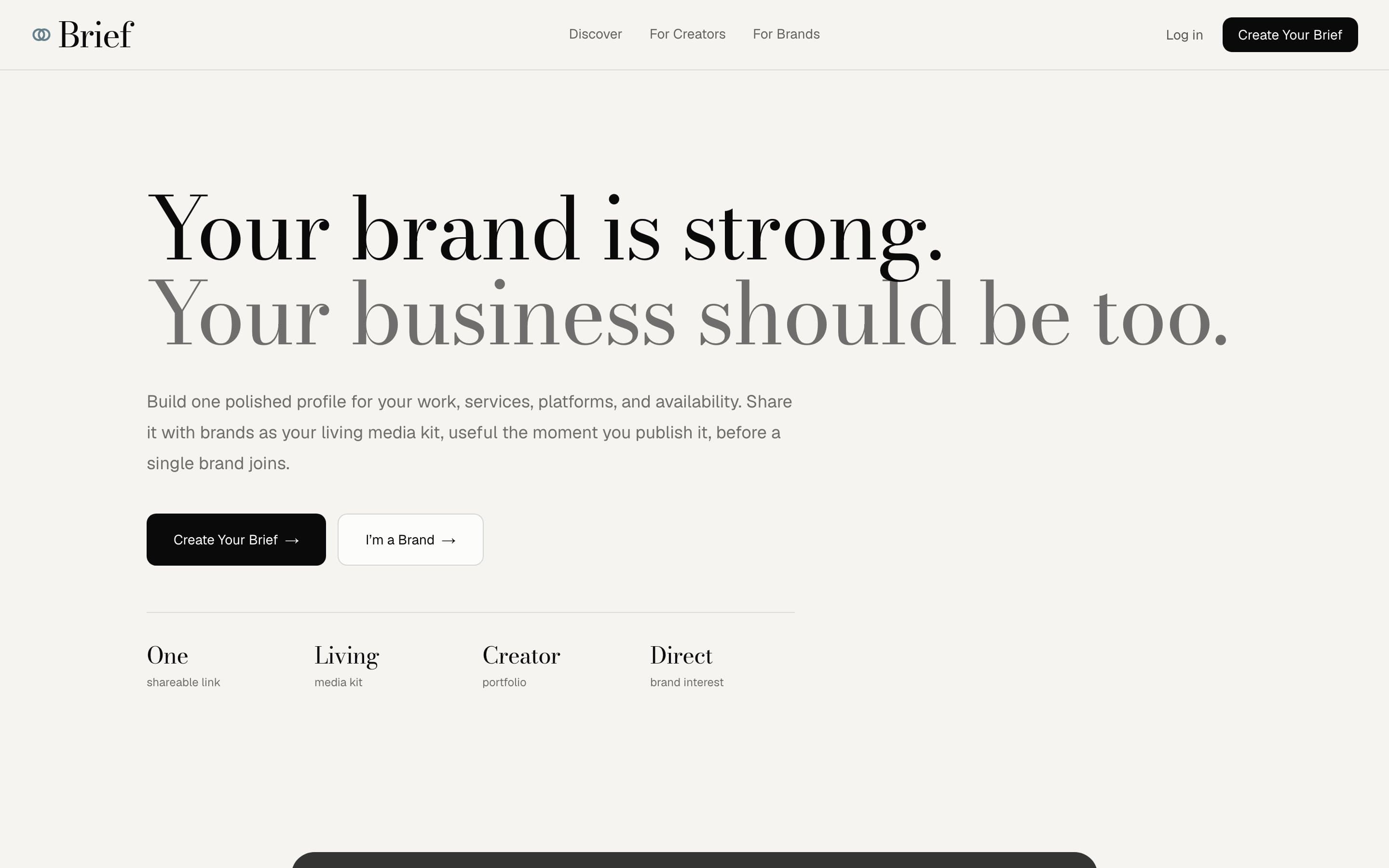The BRIEF homepage