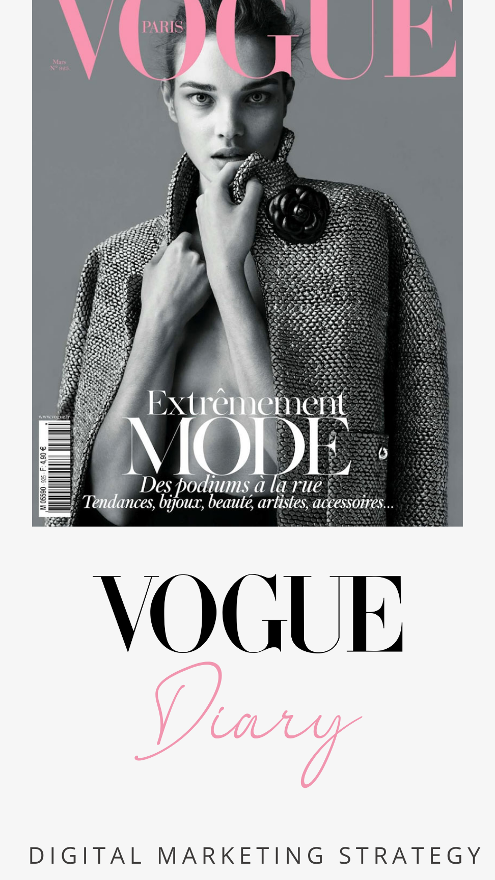 VOGUE Diary Digital Marketing Campaign Project